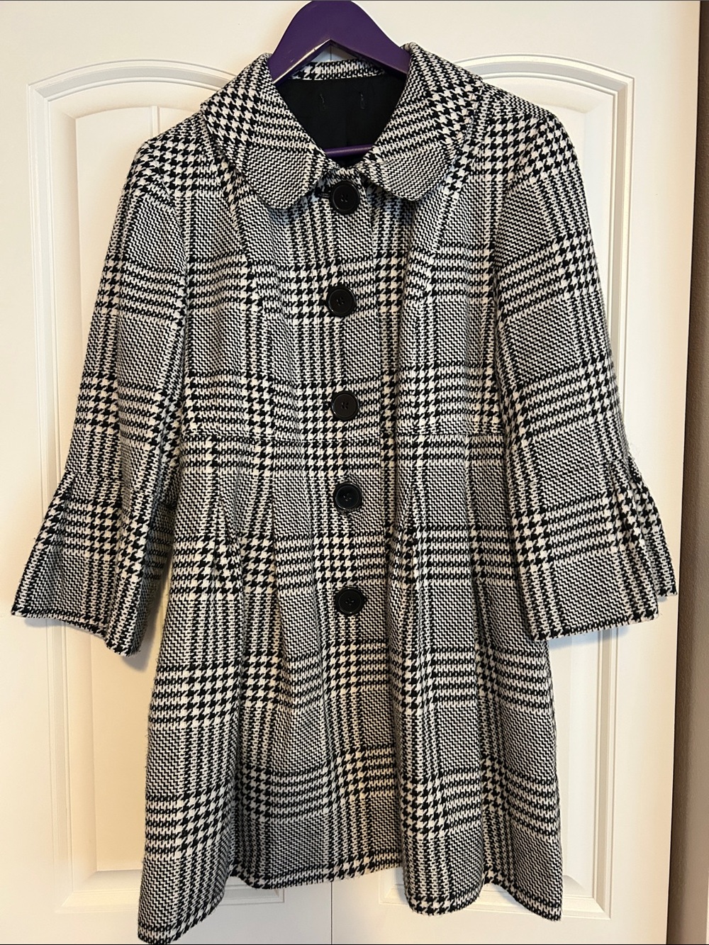 Women’s Black & White Tweed